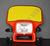 Feux, plaque phare Replica Honda XR rouge/orangé (R119=flash red) - PLAQUE PHARE XR US R119